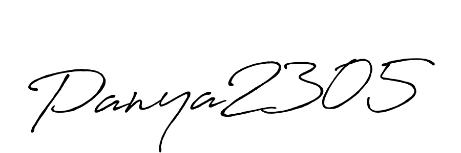 Also You can easily find your signature by using the search form. We will create Panya2305 name handwritten signature images for you free of cost using Antro_Vectra_Bolder sign style. Panya2305 signature style 7 images and pictures png