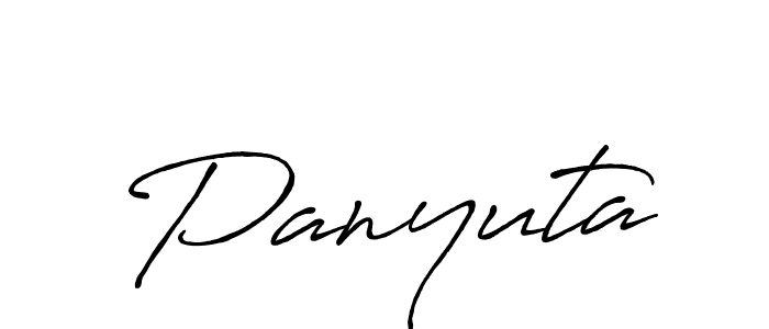 Similarly Antro_Vectra_Bolder is the best handwritten signature design. Signature creator online .You can use it as an online autograph creator for name Panyuta. Panyuta signature style 7 images and pictures png