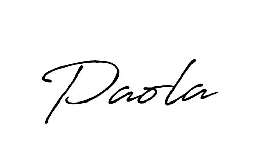 Also we have Paola name is the best signature style. Create professional handwritten signature collection using Antro_Vectra_Bolder autograph style. Paola signature style 7 images and pictures png