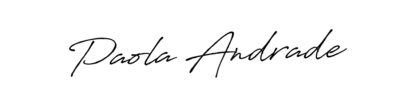 if you are searching for the best signature style for your name Paola Andrade. so please give up your signature search. here we have designed multiple signature styles  using Antro_Vectra_Bolder. Paola Andrade signature style 7 images and pictures png