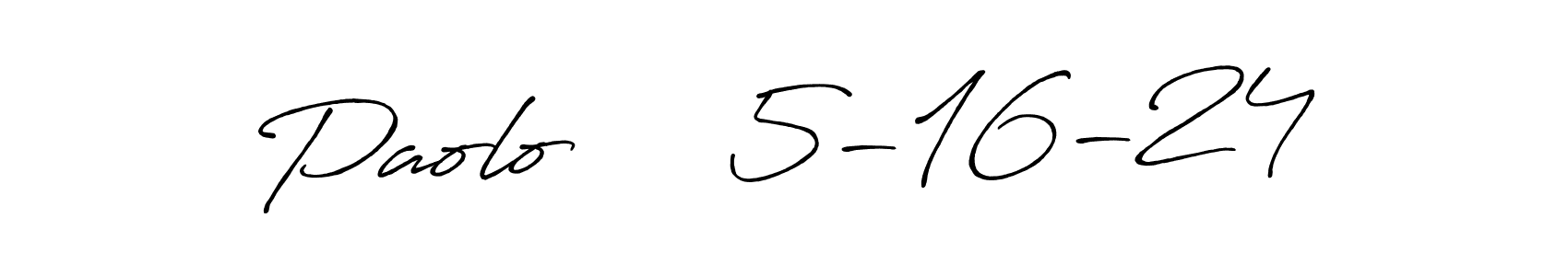 Make a beautiful signature design for name Paolo     5-16-24. Use this online signature maker to create a handwritten signature for free. Paolo     5-16-24 signature style 7 images and pictures png