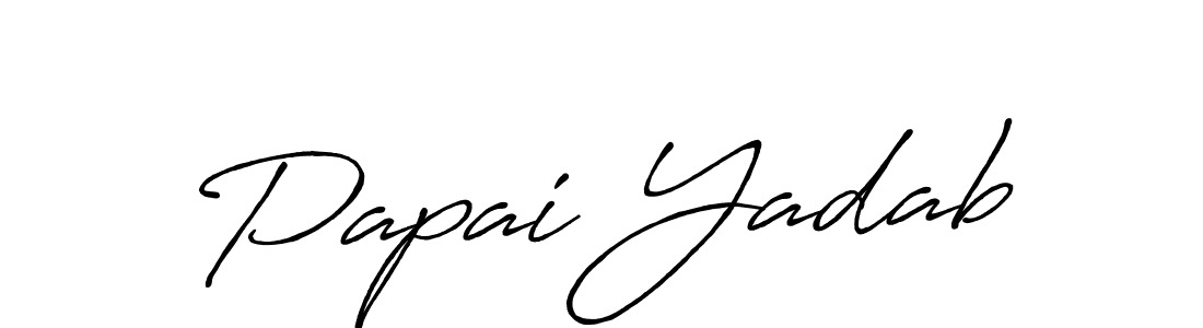 Here are the top 10 professional signature styles for the name Papai Yadab. These are the best autograph styles you can use for your name. Papai Yadab signature style 7 images and pictures png