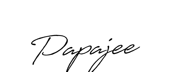 Also You can easily find your signature by using the search form. We will create Papajee name handwritten signature images for you free of cost using Antro_Vectra_Bolder sign style. Papajee signature style 7 images and pictures png