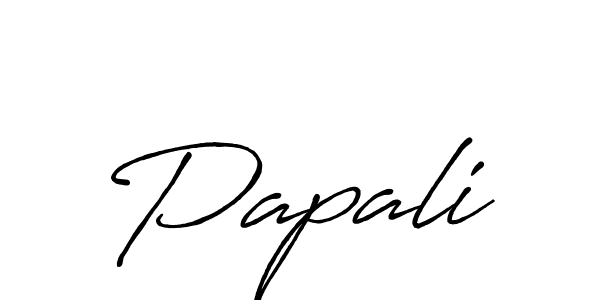 Once you've used our free online signature maker to create your best signature Antro_Vectra_Bolder style, it's time to enjoy all of the benefits that Papali name signing documents. Papali signature style 7 images and pictures png