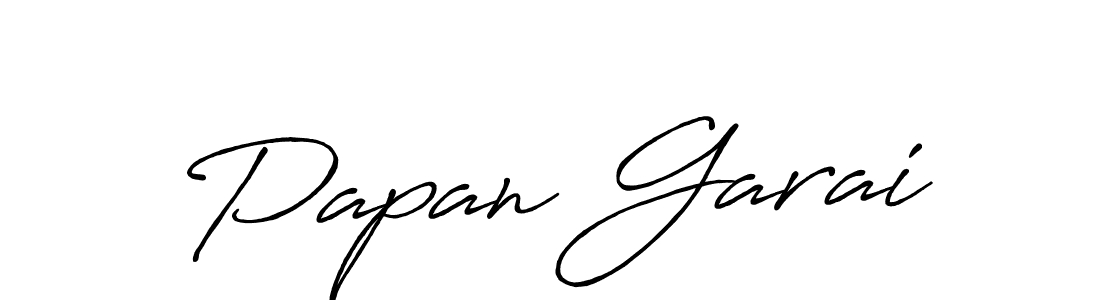 Use a signature maker to create a handwritten signature online. With this signature software, you can design (Antro_Vectra_Bolder) your own signature for name Papan Garai. Papan Garai signature style 7 images and pictures png