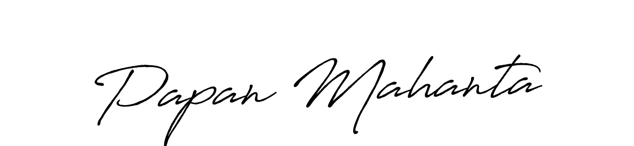 Once you've used our free online signature maker to create your best signature Antro_Vectra_Bolder style, it's time to enjoy all of the benefits that Papan Mahanta name signing documents. Papan Mahanta signature style 7 images and pictures png