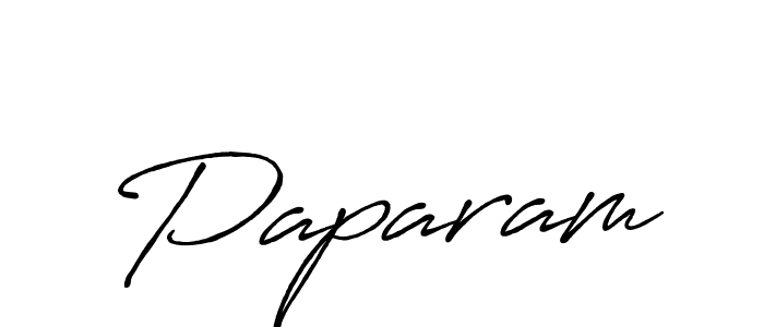 Use a signature maker to create a handwritten signature online. With this signature software, you can design (Antro_Vectra_Bolder) your own signature for name Paparam. Paparam signature style 7 images and pictures png