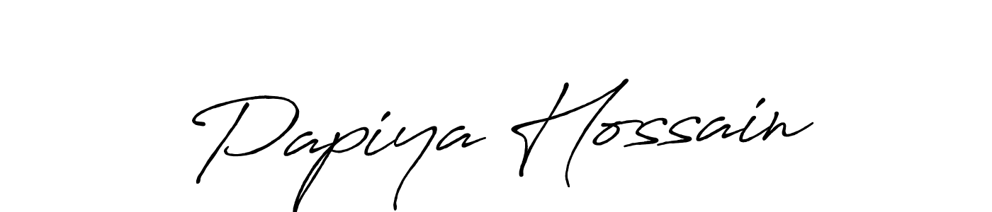 You can use this online signature creator to create a handwritten signature for the name Papiya Hossain. This is the best online autograph maker. Papiya Hossain signature style 7 images and pictures png