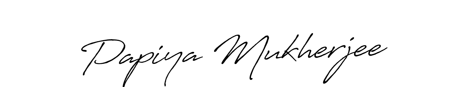 Similarly Antro_Vectra_Bolder is the best handwritten signature design. Signature creator online .You can use it as an online autograph creator for name Papiya Mukherjee. Papiya Mukherjee signature style 7 images and pictures png
