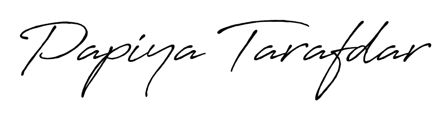 How to make Papiya Tarafdar name signature. Use Antro_Vectra_Bolder style for creating short signs online. This is the latest handwritten sign. Papiya Tarafdar signature style 7 images and pictures png