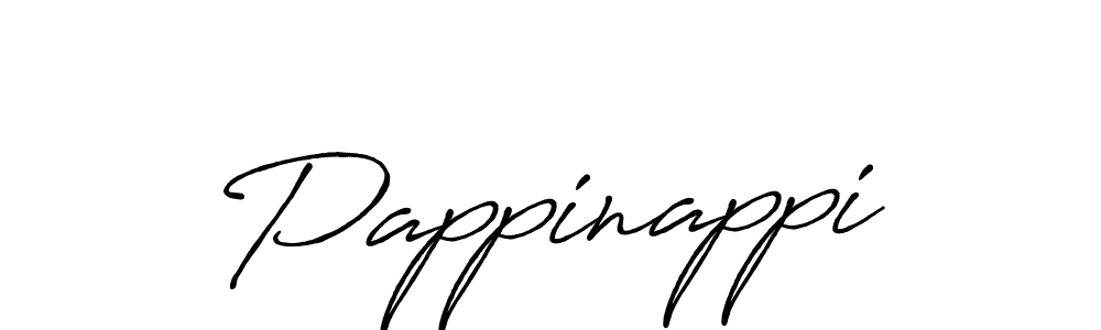 How to make Pappinappi signature? Antro_Vectra_Bolder is a professional autograph style. Create handwritten signature for Pappinappi name. Pappinappi signature style 7 images and pictures png