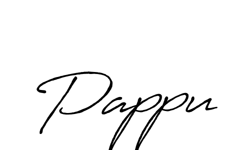 Make a beautiful signature design for name Pappu. With this signature (Antro_Vectra_Bolder) style, you can create a handwritten signature for free. Pappu signature style 7 images and pictures png