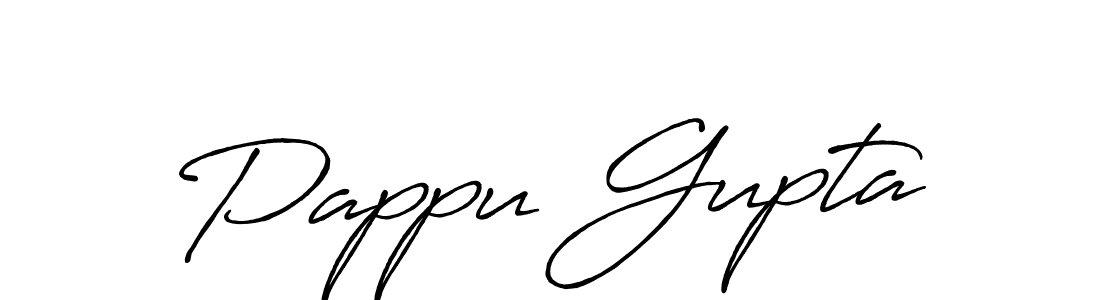 Use a signature maker to create a handwritten signature online. With this signature software, you can design (Antro_Vectra_Bolder) your own signature for name Pappu Gupta. Pappu Gupta signature style 7 images and pictures png