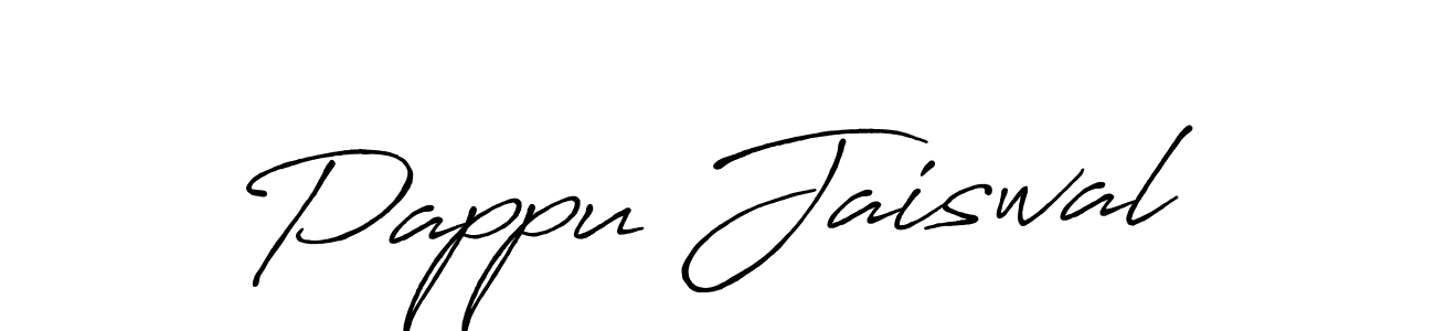 Pappu Jaiswal stylish signature style. Best Handwritten Sign (Antro_Vectra_Bolder) for my name. Handwritten Signature Collection Ideas for my name Pappu Jaiswal. Pappu Jaiswal signature style 7 images and pictures png