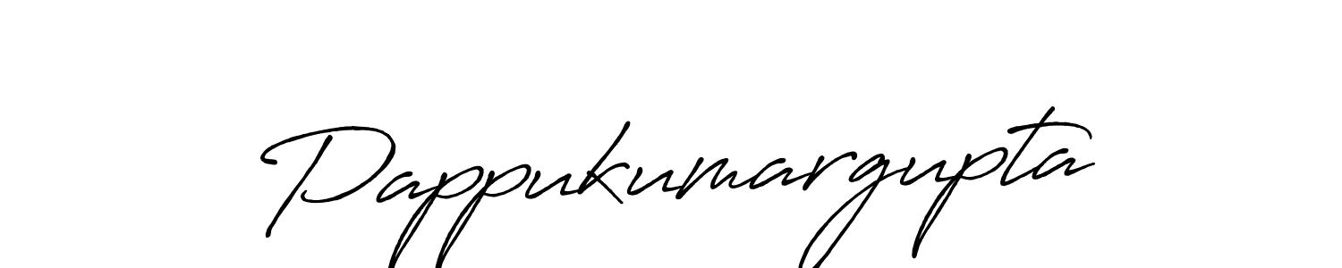 Design your own signature with our free online signature maker. With this signature software, you can create a handwritten (Antro_Vectra_Bolder) signature for name Pappukumargupta. Pappukumargupta signature style 7 images and pictures png