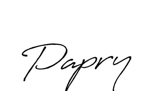 Also You can easily find your signature by using the search form. We will create Papry name handwritten signature images for you free of cost using Antro_Vectra_Bolder sign style. Papry signature style 7 images and pictures png