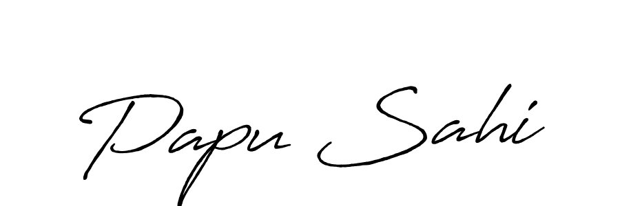 Make a short Papu Sahi signature style. Manage your documents anywhere anytime using Antro_Vectra_Bolder. Create and add eSignatures, submit forms, share and send files easily. Papu Sahi signature style 7 images and pictures png