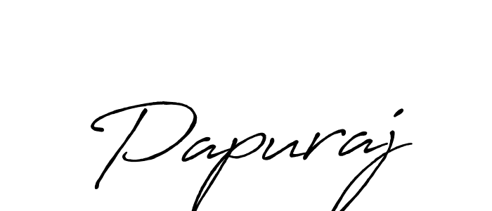 You should practise on your own different ways (Antro_Vectra_Bolder) to write your name (Papuraj) in signature. don't let someone else do it for you. Papuraj signature style 7 images and pictures png