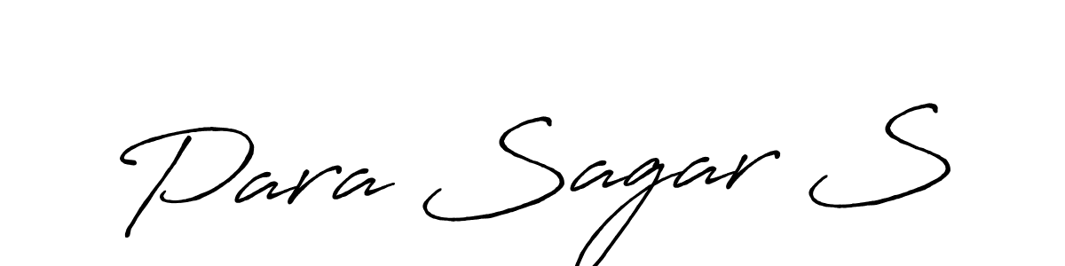 How to Draw Para Sagar S signature style? Antro_Vectra_Bolder is a latest design signature styles for name Para Sagar S. Para Sagar S signature style 7 images and pictures png