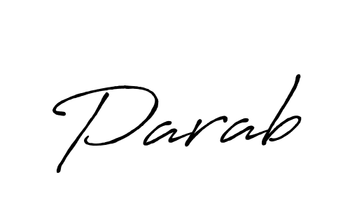 if you are searching for the best signature style for your name Parab. so please give up your signature search. here we have designed multiple signature styles  using Antro_Vectra_Bolder. Parab signature style 7 images and pictures png