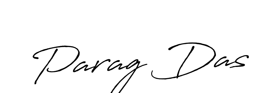 Make a beautiful signature design for name Parag Das. With this signature (Antro_Vectra_Bolder) style, you can create a handwritten signature for free. Parag Das signature style 7 images and pictures png