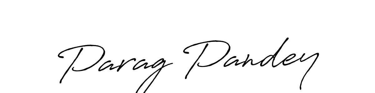 The best way (Antro_Vectra_Bolder) to make a short signature is to pick only two or three words in your name. The name Parag Pandey include a total of six letters. For converting this name. Parag Pandey signature style 7 images and pictures png