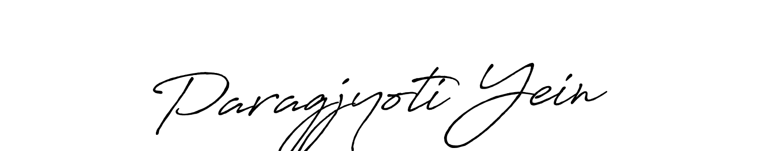 Antro_Vectra_Bolder is a professional signature style that is perfect for those who want to add a touch of class to their signature. It is also a great choice for those who want to make their signature more unique. Get Paragjyoti Yein name to fancy signature for free. Paragjyoti Yein signature style 7 images and pictures png