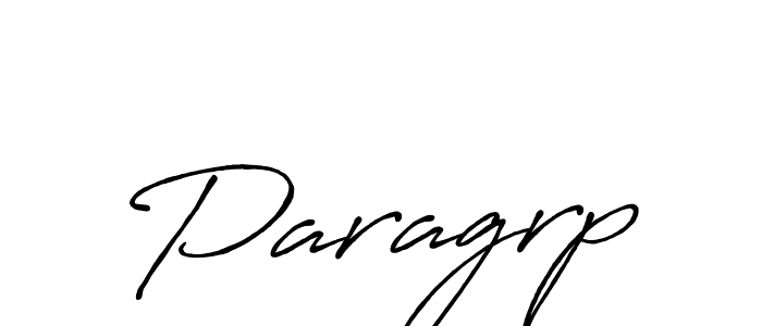 Design your own signature with our free online signature maker. With this signature software, you can create a handwritten (Antro_Vectra_Bolder) signature for name Paragrp. Paragrp signature style 7 images and pictures png