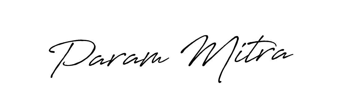 How to Draw Param Mitra signature style? Antro_Vectra_Bolder is a latest design signature styles for name Param Mitra. Param Mitra signature style 7 images and pictures png