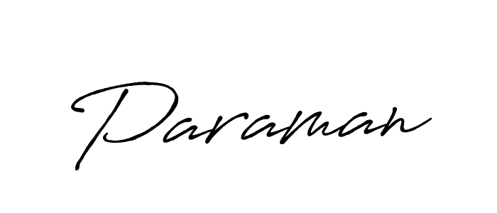 Once you've used our free online signature maker to create your best signature Antro_Vectra_Bolder style, it's time to enjoy all of the benefits that Paraman name signing documents. Paraman signature style 7 images and pictures png