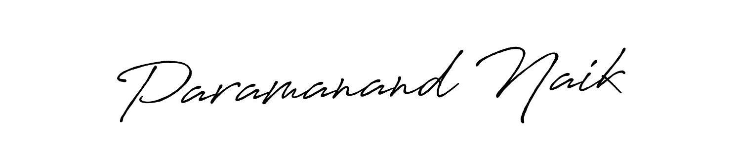 Also we have Paramanand Naik name is the best signature style. Create professional handwritten signature collection using Antro_Vectra_Bolder autograph style. Paramanand Naik signature style 7 images and pictures png