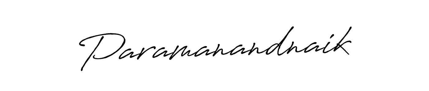 Use a signature maker to create a handwritten signature online. With this signature software, you can design (Antro_Vectra_Bolder) your own signature for name Paramanandnaik. Paramanandnaik signature style 7 images and pictures png