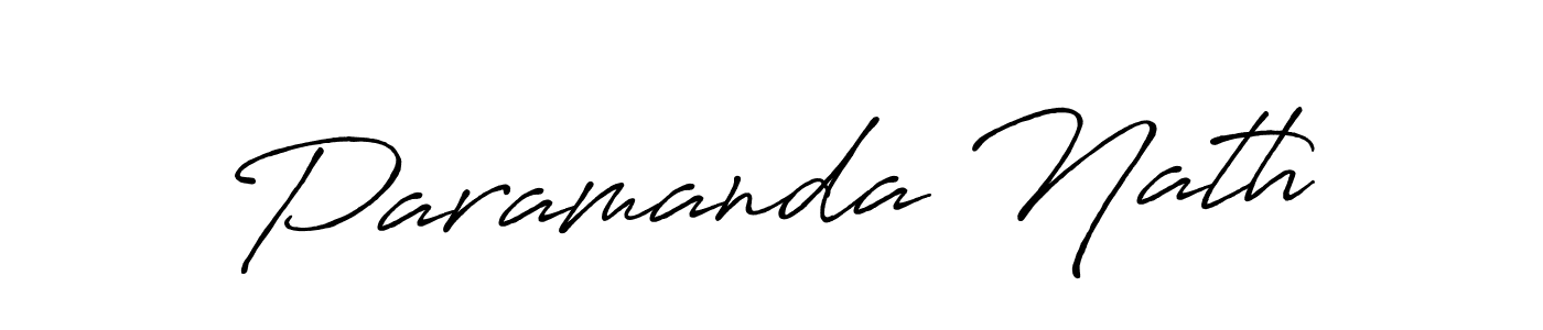 The best way (Antro_Vectra_Bolder) to make a short signature is to pick only two or three words in your name. The name Paramanda Nath include a total of six letters. For converting this name. Paramanda Nath signature style 7 images and pictures png