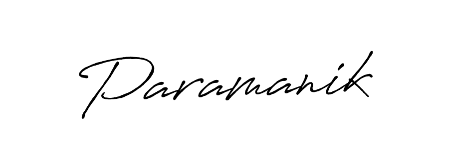 You should practise on your own different ways (Antro_Vectra_Bolder) to write your name (Paramanik) in signature. don't let someone else do it for you. Paramanik signature style 7 images and pictures png