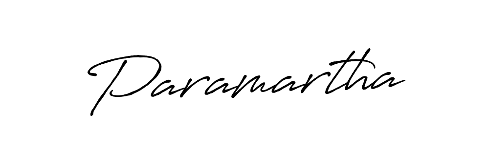 Use a signature maker to create a handwritten signature online. With this signature software, you can design (Antro_Vectra_Bolder) your own signature for name Paramartha. Paramartha signature style 7 images and pictures png