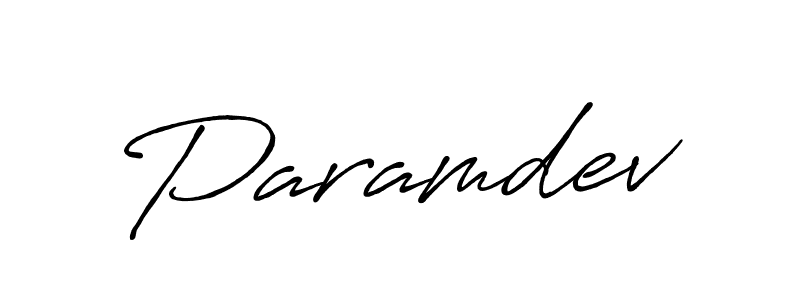 You should practise on your own different ways (Antro_Vectra_Bolder) to write your name (Paramdev) in signature. don't let someone else do it for you. Paramdev signature style 7 images and pictures png