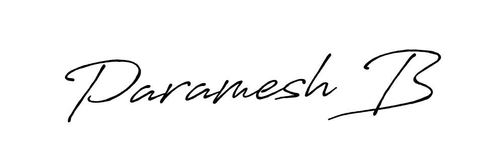 Similarly Antro_Vectra_Bolder is the best handwritten signature design. Signature creator online .You can use it as an online autograph creator for name Paramesh B. Paramesh B signature style 7 images and pictures png