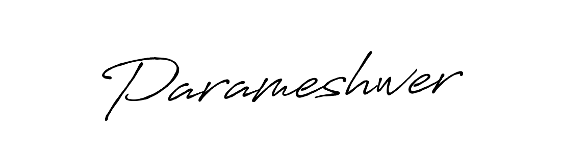 Parameshwer stylish signature style. Best Handwritten Sign (Antro_Vectra_Bolder) for my name. Handwritten Signature Collection Ideas for my name Parameshwer. Parameshwer signature style 7 images and pictures png