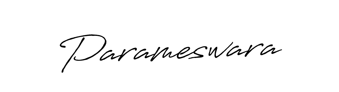 Parameswara stylish signature style. Best Handwritten Sign (Antro_Vectra_Bolder) for my name. Handwritten Signature Collection Ideas for my name Parameswara. Parameswara signature style 7 images and pictures png