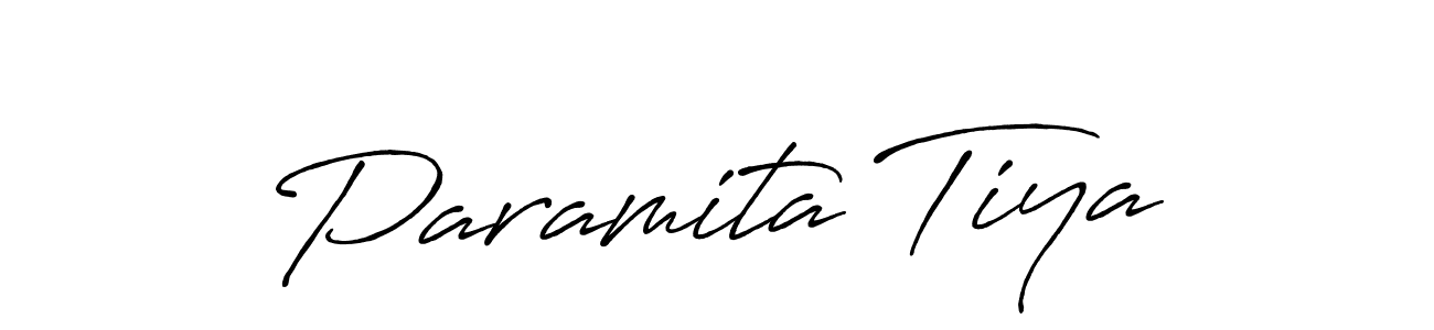 You can use this online signature creator to create a handwritten signature for the name Paramita Tiya. This is the best online autograph maker. Paramita Tiya signature style 7 images and pictures png