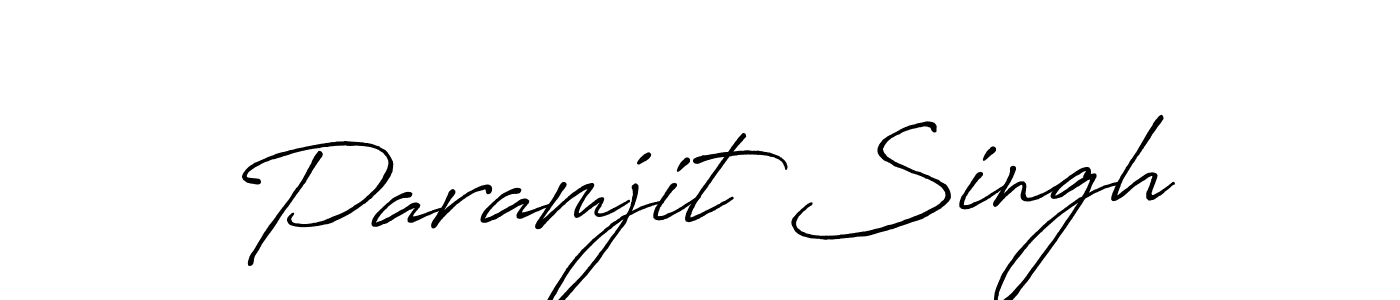 Make a beautiful signature design for name Paramjit Singh. Use this online signature maker to create a handwritten signature for free. Paramjit Singh signature style 7 images and pictures png