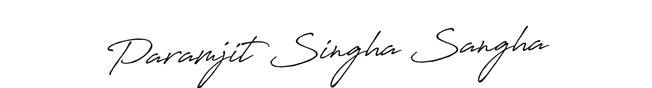It looks lik you need a new signature style for name Paramjit Singha Sangha. Design unique handwritten (Antro_Vectra_Bolder) signature with our free signature maker in just a few clicks. Paramjit Singha Sangha signature style 7 images and pictures png