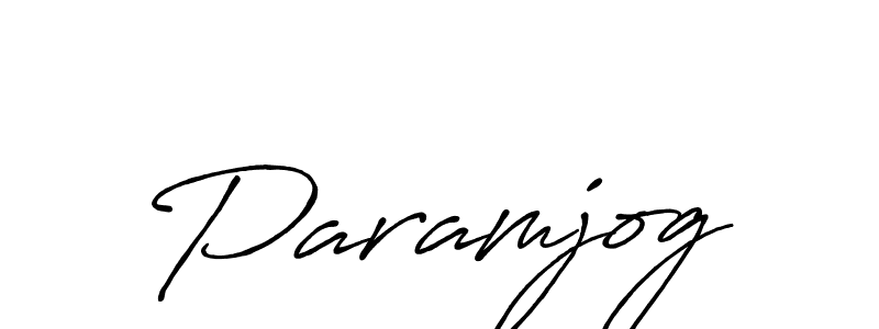 You should practise on your own different ways (Antro_Vectra_Bolder) to write your name (Paramjog) in signature. don't let someone else do it for you. Paramjog signature style 7 images and pictures png