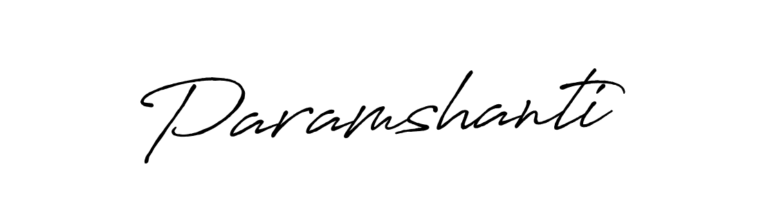 if you are searching for the best signature style for your name Paramshanti. so please give up your signature search. here we have designed multiple signature styles  using Antro_Vectra_Bolder. Paramshanti signature style 7 images and pictures png
