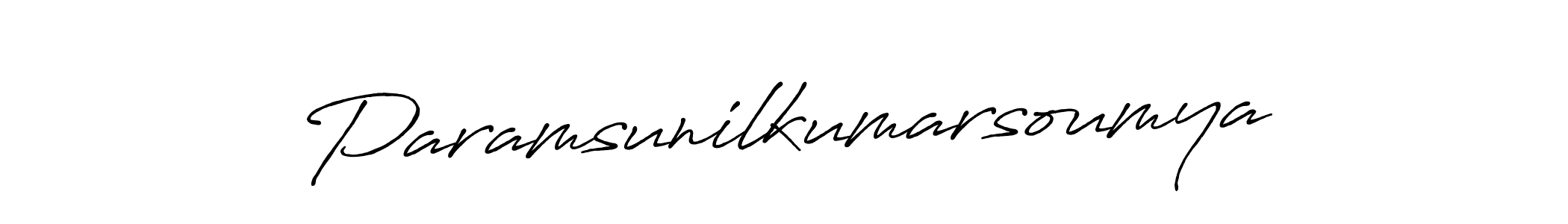 Similarly Antro_Vectra_Bolder is the best handwritten signature design. Signature creator online .You can use it as an online autograph creator for name Paramsunilkumarsoumya. Paramsunilkumarsoumya signature style 7 images and pictures png
