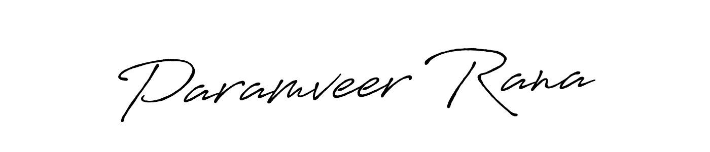 It looks lik you need a new signature style for name Paramveer Rana. Design unique handwritten (Antro_Vectra_Bolder) signature with our free signature maker in just a few clicks. Paramveer Rana signature style 7 images and pictures png
