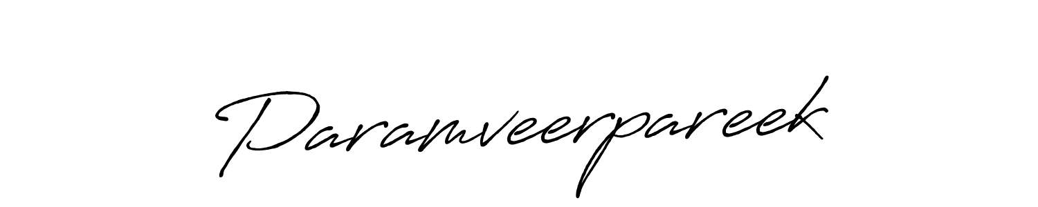 How to Draw Paramveerpareek signature style? Antro_Vectra_Bolder is a latest design signature styles for name Paramveerpareek. Paramveerpareek signature style 7 images and pictures png