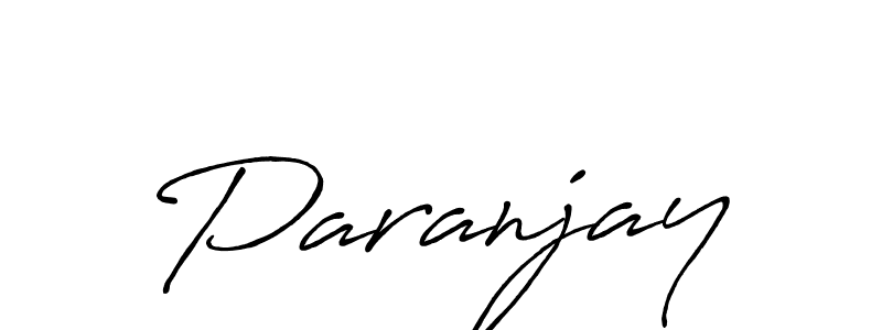 It looks lik you need a new signature style for name Paranjay. Design unique handwritten (Antro_Vectra_Bolder) signature with our free signature maker in just a few clicks. Paranjay signature style 7 images and pictures png