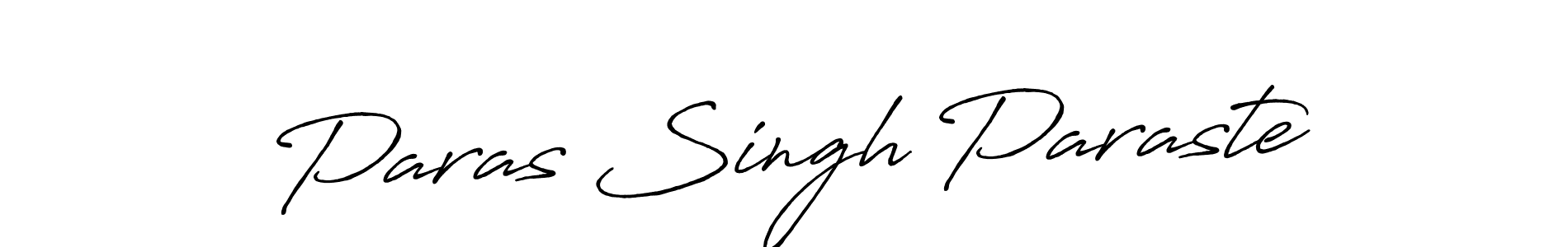 It looks lik you need a new signature style for name Paras Singh Paraste. Design unique handwritten (Antro_Vectra_Bolder) signature with our free signature maker in just a few clicks. Paras Singh Paraste signature style 7 images and pictures png