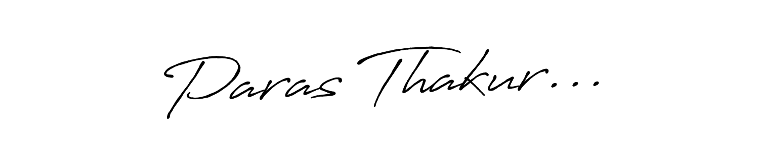 You can use this online signature creator to create a handwritten signature for the name Paras Thakur.... This is the best online autograph maker. Paras Thakur... signature style 7 images and pictures png